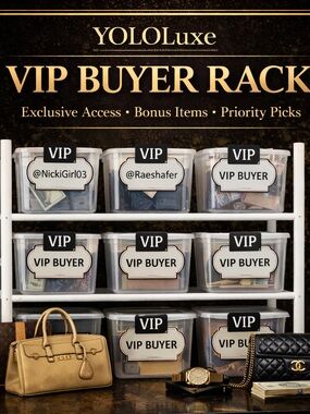 VIP Buyer Bin Access Bundle Builder Live Show YOLOLuxe